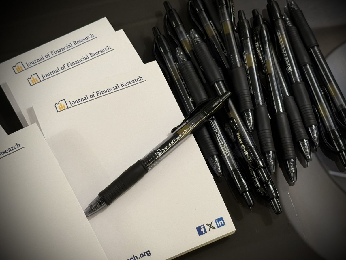 Swag from The Journal of Financial Research (JFR)